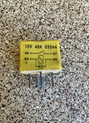 Реле 4-х контактне 12v 40a 03544