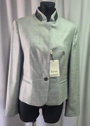 Новий вовняний піджак bess (турція), 100% вовна, р. 42 (l/xl)