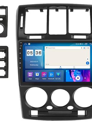 Штатная магнитола lesko совместима с hyundai getz i 2002-2005г 9" 4/64gb carplay 4g wi-fi gps prime 5шт