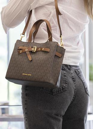 Сумка  emilia small logo satchel