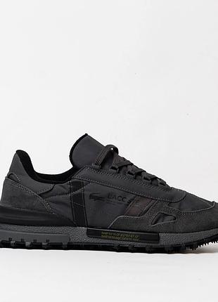 Lacoste elite active black dark grey