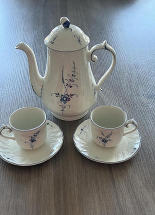 Елегантний кавовий сет від villeroy&boch, vieux luxembourg
