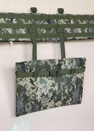 Тактический каремат 15 мм для сидения на очень надежной системе molle пиксель