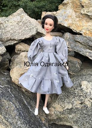 Одяг для ляльки барбі стандарт, сукня. плаття для ляльок barbie