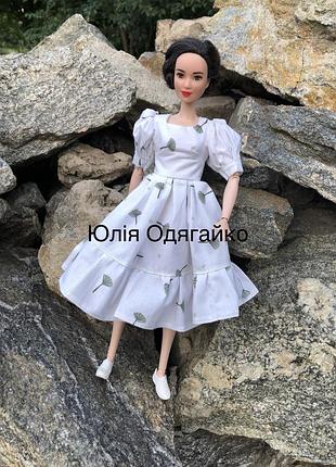 Одяг для ляльки барбі, сукня. плаття для ляльок barbie