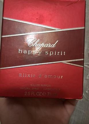 Chopard happy spirit elixir d'amour
