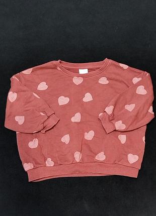 Дитячий світшот zara kids 104-110р 8197