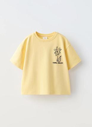 Футболка zara на дівчинку 8-9 років 130р