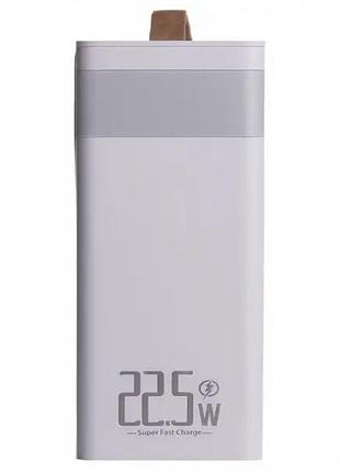 Повербанк levino 50000 mah с фонариком usb-c/usb-a/microusb hp-n51