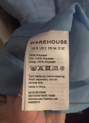 Платье warehouse оригинал (zara, h&m, chanel, prada, miu miu)4 фото