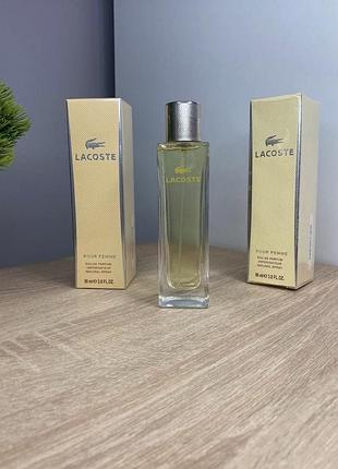 Lacoste pour femme 90 мл женская туалетная вода лакоста женские духи pour femme