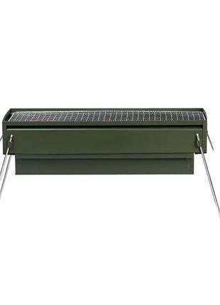 Мангал портативный складной 51.5×23×25 см с решеткой hp461gr