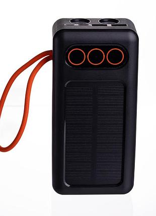 Повербанк зі швидким заряджанням та 3 шнурами 30000 mah портативний зарядний пристрій powerbank заряджання для телефона hp-n56