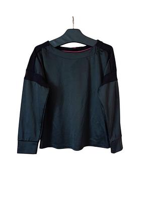 Женская спортивная кофта/блуза бренда crane sports oversize blouse with mesh
