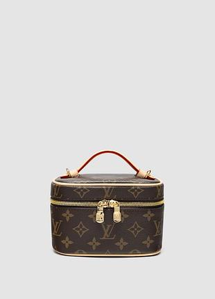 Сумка louis nice nano vanity case vuitton monogram canvas