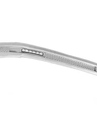 Передняя нижняя led накладка (под покраску) для volkswagen t5 transporter 2003-2010 гг