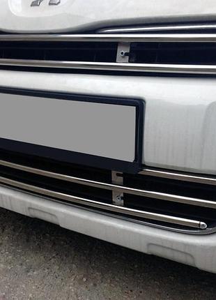 Решітка цільна 2008-2012 (нерж) 2008-2012 для citroen berlingo 2008-2018 рр