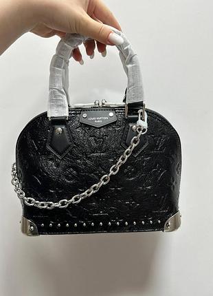 Сумка louis alma trunk vuitton bb fashion leather/silver