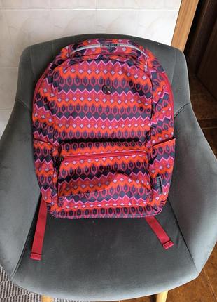 Рюкзак wenger colleague red native print
