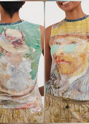 Топ майка ван гог desigual