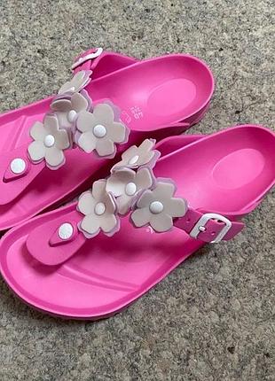 Нові оригінальні birkenstock gizeh flower eva, розмір 38 (лімітована серія)