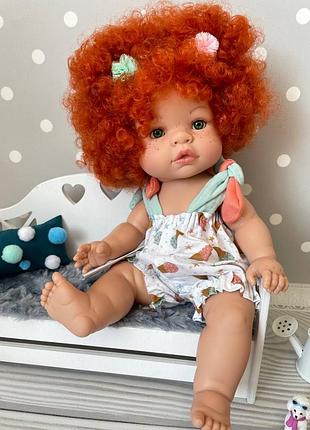 Лялька з волоссям joy irlanda nines d'onil 3011, 37 см в рюкзаку нінес