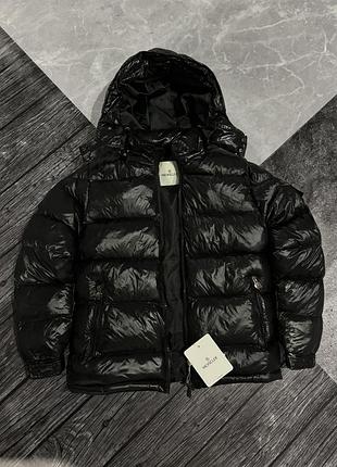 Зимова чоловіча куртка монклер стильна повсякденна moncler (зимова) xl