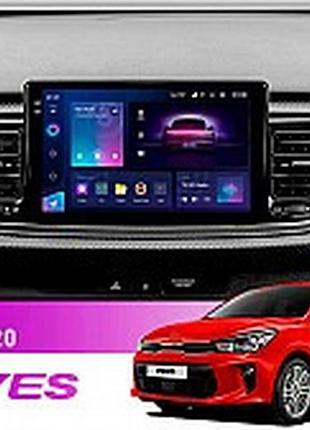 Штатна магнітола teyes cc3 2k 4+32 gb kia rio yb kx cross (1 din) 2016-2020 9"