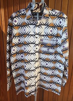 Чоловіча сорочка woodin xl нова з бірками 100% бавовна