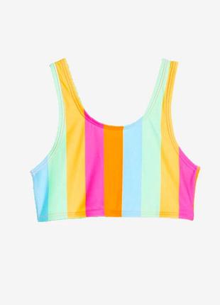 Верхняя часть купальника на подкладке для девочки h&m 1046528-004-1 098-104 см (2-4 years) комбинированный