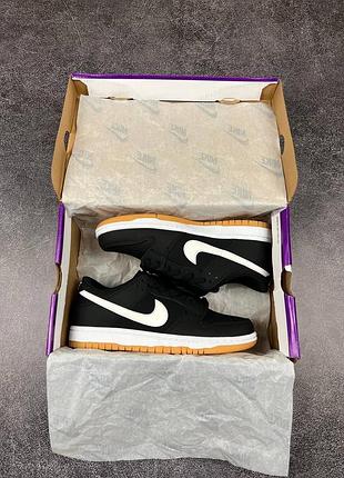 Кросівки nike sb dunk black gum
