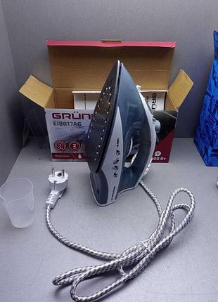 Утюг б/у grunhelm ei8817av / ei8817ag