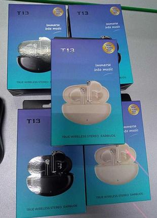 Навушники bluetooth-гарнітура б/у tws t13 арт.106146