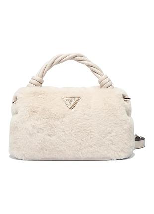 Жіноча сумка guess shaida бежева