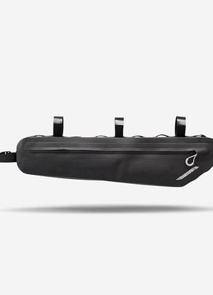 Велосипедна сумка на раму (велосумка) rockrider advt 900 m ipx3 3,5 л чорний