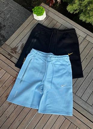 Шорти nike nocta (чорні / сірі)