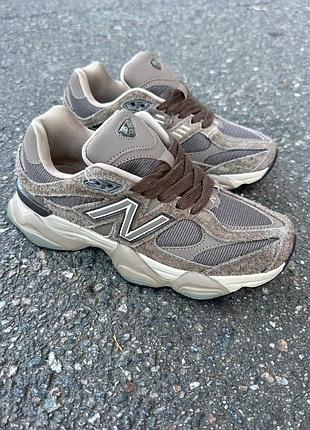 Кроссовки new balance замшевые коричневые 40