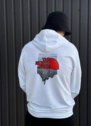 Худі the north face (біле) 3
