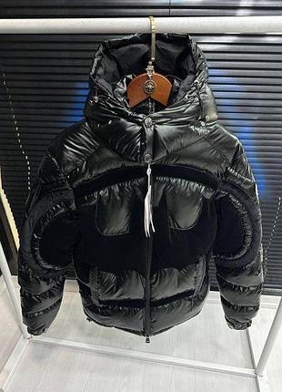 Пуховик moncler batman black l