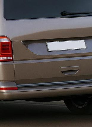 Кромка багажника (чорний хром) для volkswagen t6 2015-2024 рр