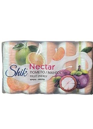 Крем-мыло туалетное экопак 5шт 70г nectar помело и мангостин тм shik