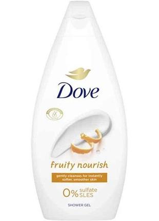 Гель для душу 450мл фруктове живлення тм dove