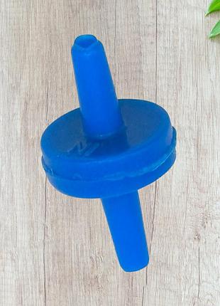 Воздушный обратный клапан для шланга 4 мм, синий мембранный тип