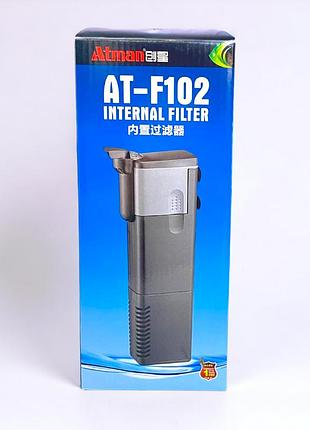 Внутренний фильтр-аэратор для аквариума объемом до 100 л, atman at-f102