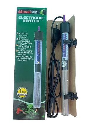 Обогреватель для аквариума с регулятором до 150 л, atman at-150w
