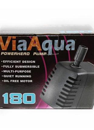 Насос viaaqua va-180 для аквариумов, фонтанов и водопадов, 360 л/ч