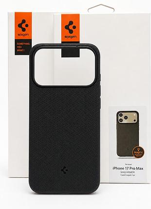 Защитный чехол spigen mag armor magfit для iphone 17 pro max с поддержкой magsafe - черный
