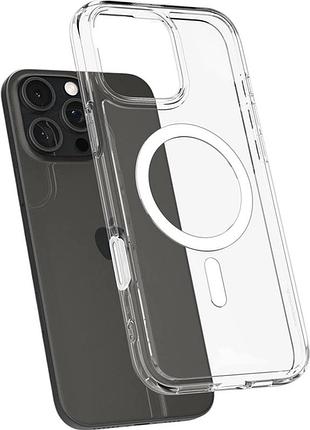 Защитный чехол spigen ultra hybrid t magfit для apple iphone 16 pro max с поддержкой magsafe, white