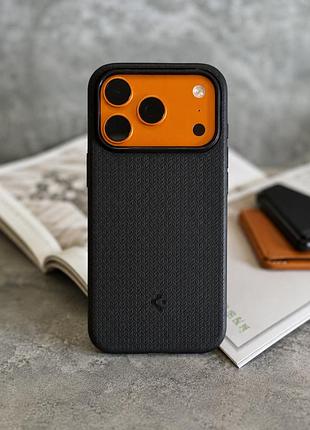 Защитный чехол spigen mag armor magfit для apple iphone 17 pro с поддержкой magsafe - черный