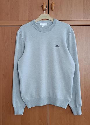 Свитер мужской lacoste оригинал коттон кашемир
